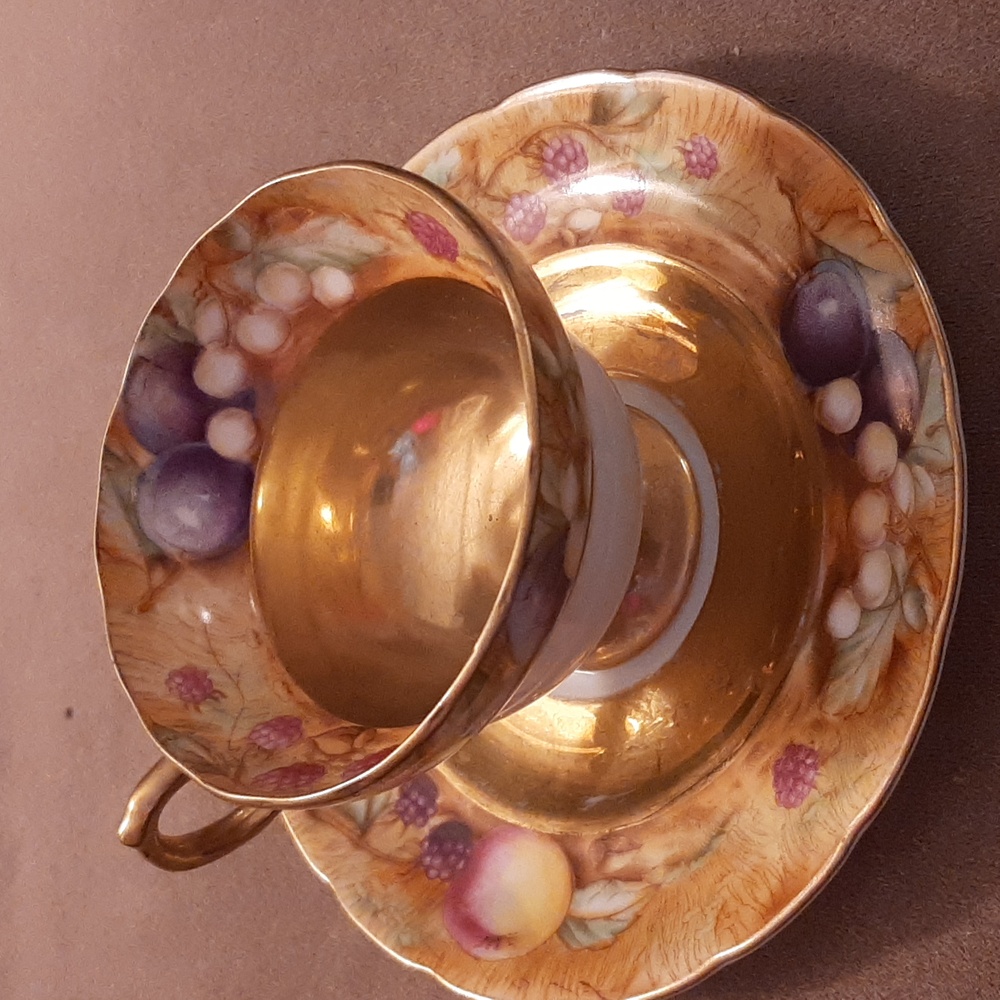 OCCUPIED Japan hand painted Cup / Saucer